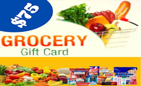 RZUSA - $75 Grocery Gift Card