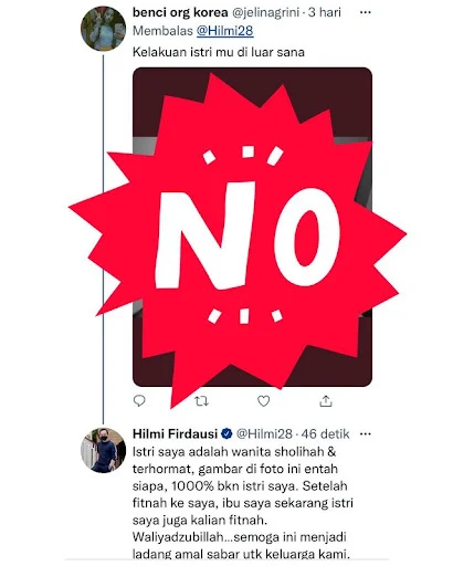 Ustadz Hilmi Firdausi adalah salah satu ustadz muda yang aktif di media sosial yang memili BuzzeRp Kehabisan Ide, Sekarang Mainnya Fitnah Istri Ustadz Hilmi Firdausi