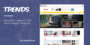 Fix-Trends News/Magazine Responsive Blogger Template