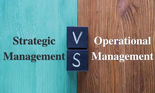 strategic versus operational management