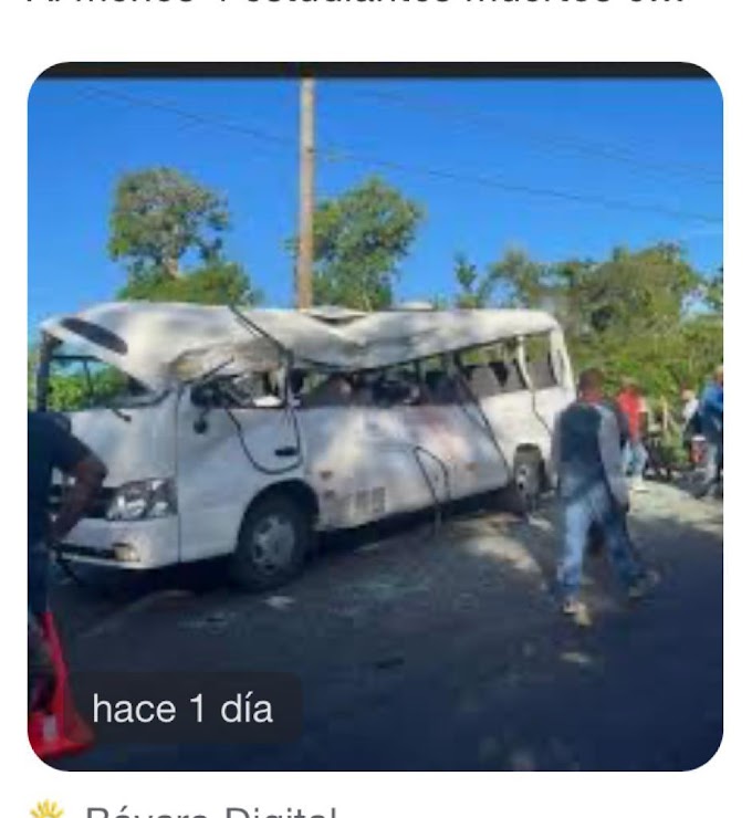  Hato Mayor sumergido en un mar de lágrimas por la tragedia del bus escolar