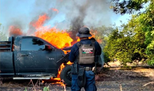 Militares y policías destruyeron un monstruo