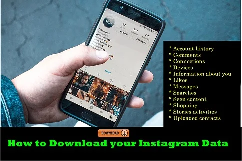 How to download your instagram data