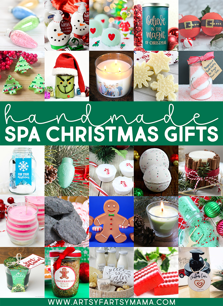 Handmade Spa Christmas Gift Ideas