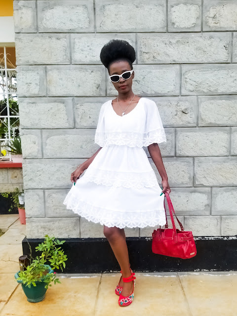 How To Wear A Little White Dress in Summer