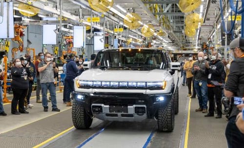 General Motors delivers electric Hummers to customers