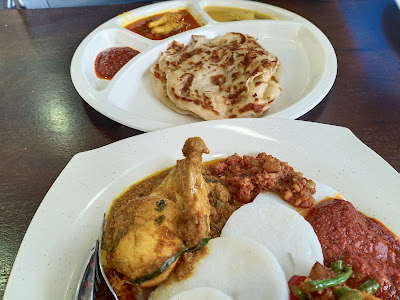 Sarapan Lontong Kering Dan Nasi Lemak Ayam, Faveret Malaysian!