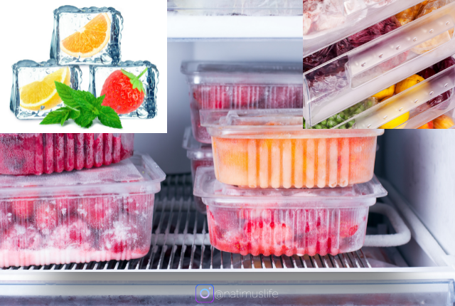 Como conservar e fazer frutas congeladas