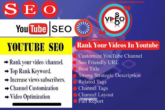 Youtube Channel Ranking by Youtube Customize + Youtube SEO