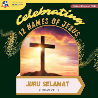 Celebrating 12 Names of Jesus: Terang Dunia