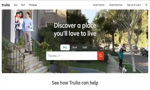 trulia rental listing