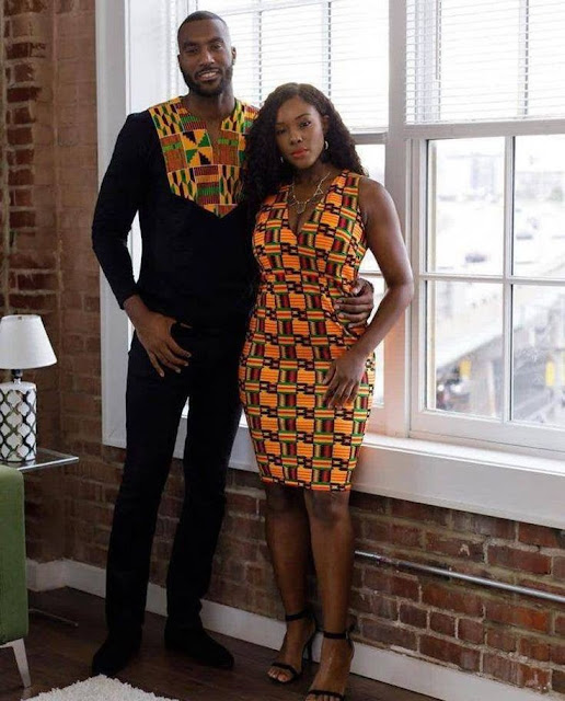 Plain and Pattern Ankara Styles for couples