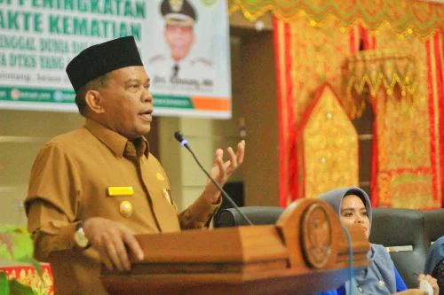 Dukung DTKS Lebih Valid, Pemkab Padang Pariaman Sosialisasikan Peningkatan Cakupan Akte Kematian