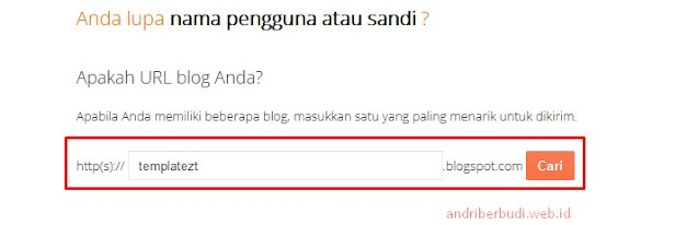 Cara Mengetahui Email Blogger yang Lupa