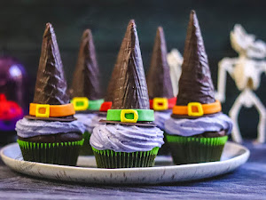 Chapeaux de sorcière - Recette d'Halloween