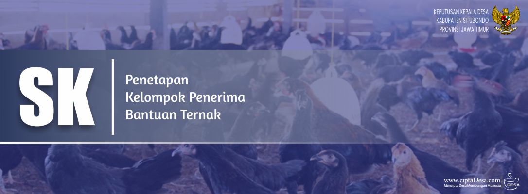 Penetapan Kelompok Penerima Bantuan Ternak