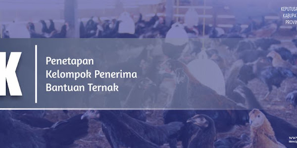 Draft SK Penetapan Kelompok Penerima Bantuan Ternak (Bantuan Ketahanan Pangan)