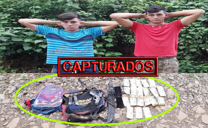 El Salvador: Armados con arma de fuego, cargadores, 27 cartuchos y dinero capturan dos colaboradores del Barrio 18 en Cabañas