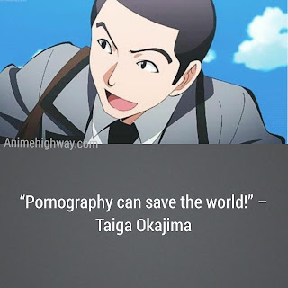Taiga Okajima from Assassination Classroom funny Anime quotes 2022