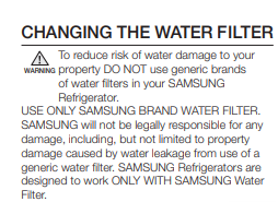 Officially this costs $45, there are 3rd party companies which sell similar filters under the same model name but Samsung of course says do not use a competitors product!