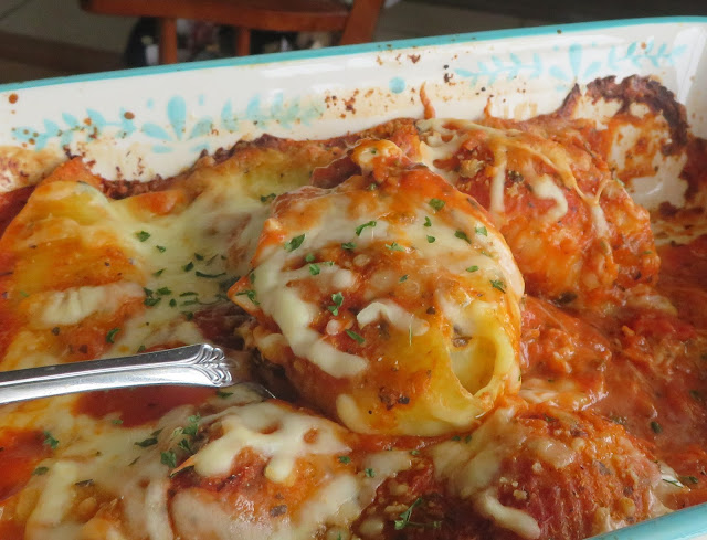 Spinach and Cheese Stuffed Shells