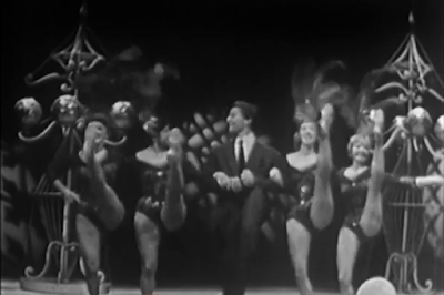 "Music-Hall" (26 octobre 1958) : Gérard Philipe danse le French Cancan