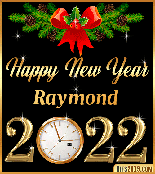 Gif Happy New Year 2022 Raymond