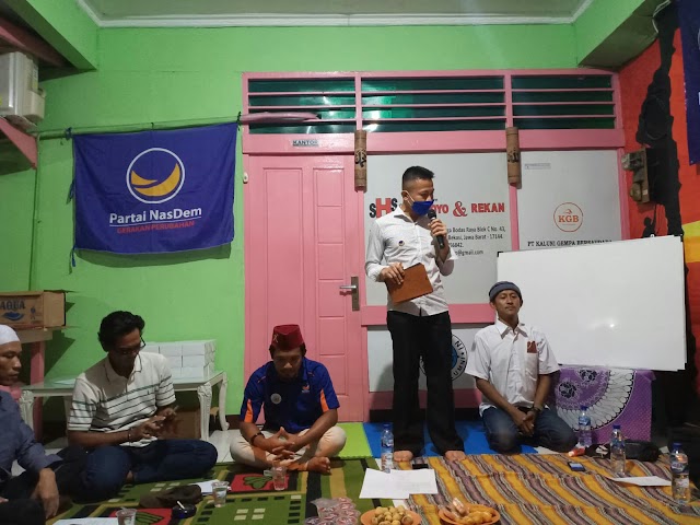 Partai Nasdem Kota Bekasi, Canangkan Gerakan Kemandirian di Tingkat Ranting