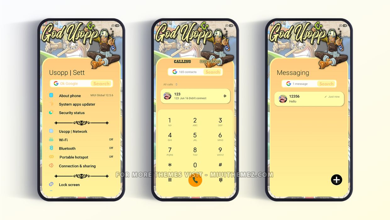 God Usopp MIUI Theme