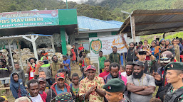 Moment Kebersamaan Masa Tugas di Papua, Prajurit Siliwangi Mendapat tempat Istimewa di hati Warga