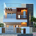 4 bedrooms 2200 sq. ft. Duplex modern home design