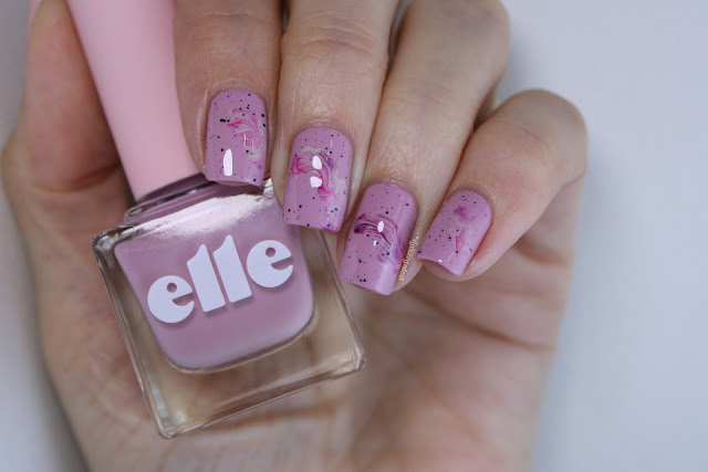 Elle Polish Abstract Nail Art