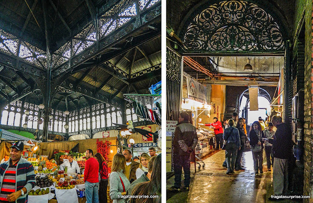 Mercado Central de Santiago do Chile