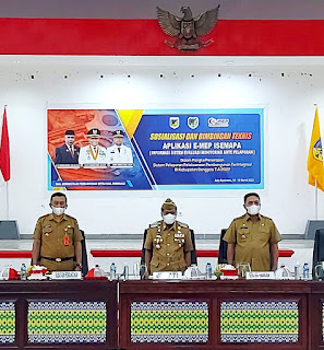 APLIKASI E-MEP ISEMAPA RESMI DI BUKA OLEH BUPATI DONGGALA