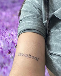 Tatuaje Sawabona Shikoba significado