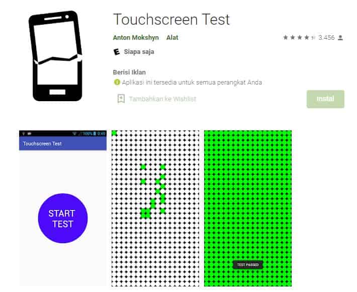 Touchscreen Test