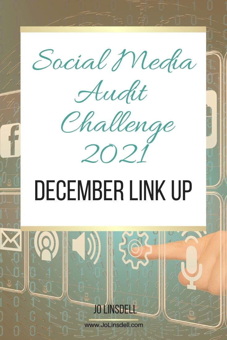 Social Media Audit Challenge 2021: December Link Up