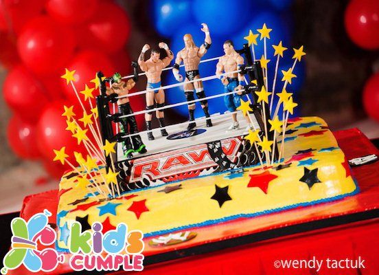 wwe cake ideas