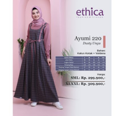 Katalog gamis ethica terbaru