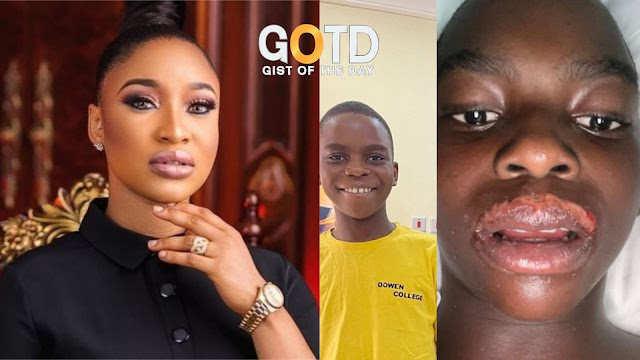 "Today Is A Child's Birthday That Died Under under your care" We Will Be Leaving Flowers and Gifts Outside Your Gate, All We Need Is Justice - Tonto Dikeh Says