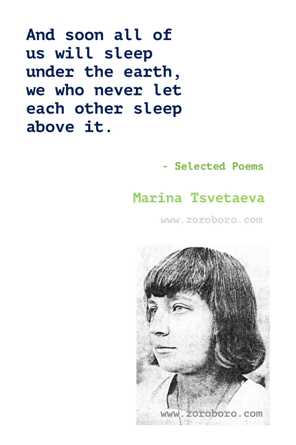 Marina Tsvetaeva Quotes. Marina Tsvetaeva Poems, Marina Tsvetaeva Selected Poetry, Marina Tsvetaeva Quotes Books Quotes, Love Poems