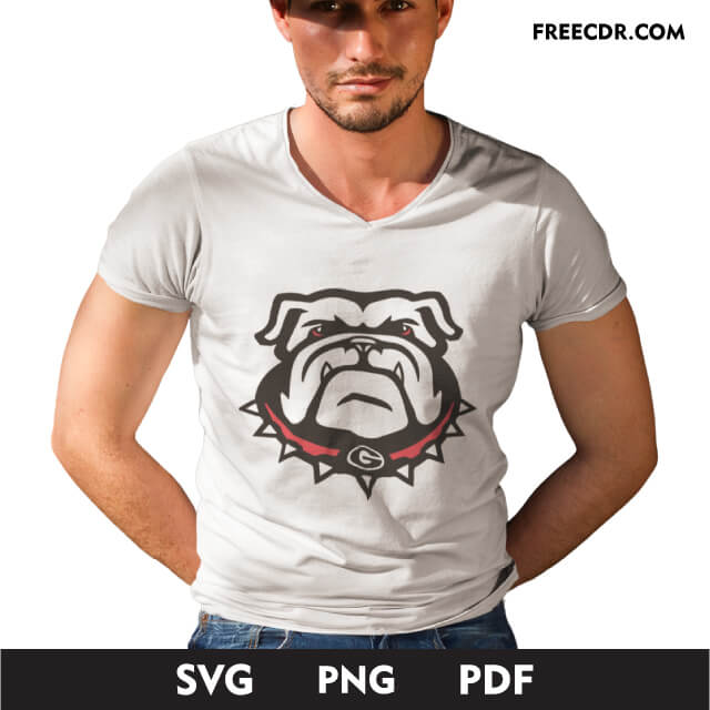 georgia bulldog svg tshirt design