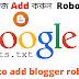 How to add custom robot txt -Blogger Crawlers and indexing Google |Sitemap add 