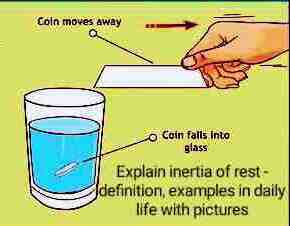 One experiment to demonstrate inertia of rest