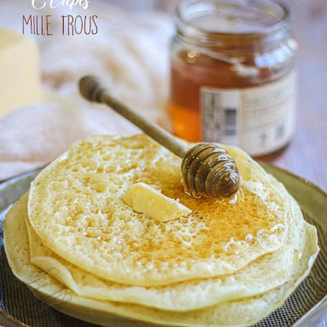 Crêpes mille trous - recette facile