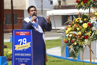   VÍCTOR LARCO CELEBRA 79 AÑOS DE CREACIÓN POLÍTICA LIDERANDO EN SEGURIDAD Y OBRAS