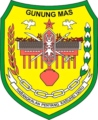 Logo / Lambang Kabupaten Gunung Mas - Latar (Background) Putih & Transparent (PNG)