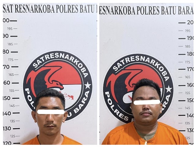 Pengedar Narkoba Warga Batu Bara dan 1 Kg Sabu Diamankan Polisi