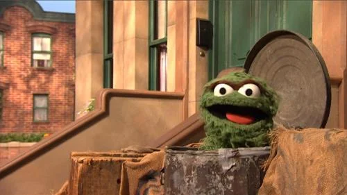 Sesame Street Characters Oscar the Grouch