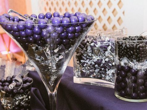 very peri-wedding ideas-dessert station-purple candy station-Weddings by K'Mich- Philadelphia PA